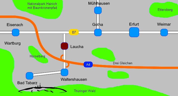 Lageplan Historischer Ferienhof